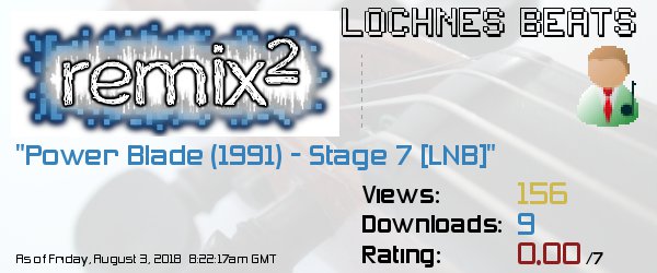 Historical song card for Power Blade (1991) - Stage 7 [LNB]